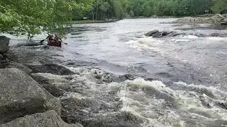 Jessup's Chute at Palmer Rapids (canoe)