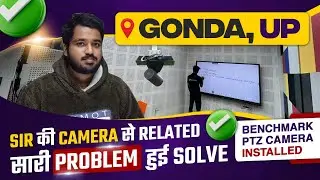 Benchmark PTZ Camera Installed at Gonda UP | Smart Infovison Service Feedback | PTZ Camera Feedback