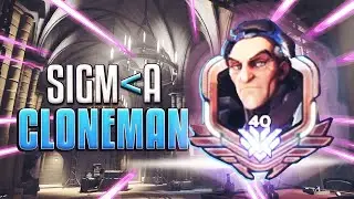 TOP 5 SIGMA PLAYERS - CLONEMAN16 (42 ELIMS) OVERWATCH Gameplay SEASON 18 🔱