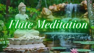 Flute Meditation with Buddha 🧘 | Peaceful Ambient Relaxation | RelaxAura8