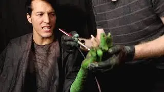 How to apply foam latex hand prosthetics