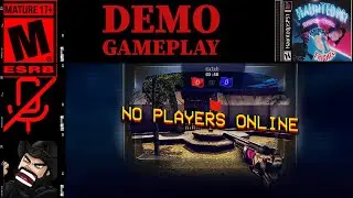 NO PLAYERS ONLINE by papercookies - Full Demo - Haunted PS1 FLIPSIDE FRIGHTS - Dark Side of Disc