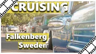 Wheels & Wings Falkenberg   Cruising of the Classic Car Show Sweden (Teaser)