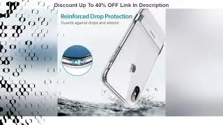 Up To 30% OFF ESR Metal Kickstand Case for iPhone Xs/X, [Vertical and Horizontal Stand] [Reinforced
