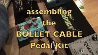 Pedaltrain PT2 assembly demo with Modtone Powerplant & Bullet Cable DIY pedal kit