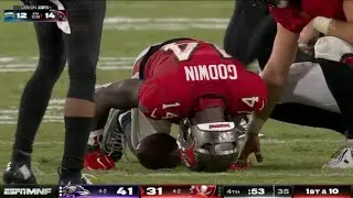 Chris Godwin Ankle Injury - RAVENS vs BUCCANEERS - 2024-25 NFL SEASON WEEK 7
