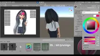 Tutorial 3D Item Hair Unity Prefab Zepeto Modeling Download Link FBX