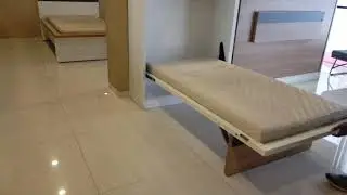 space saving Murphy bed/ebco vertical wall mounted bed design by Parth creation hub-9422344317