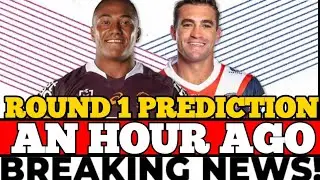 Broncos vs Roosters Round 1 2026: REVEALED! Why This Blockbuster Could END the Roosters' Drought...