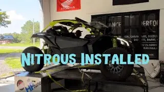 2021 Canam X3 On Nitrous!!!! #holleyperformance