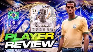 92 TEAM OF THE YEAR ICON CARLOS ALBERTO PLAYER REVIEW - EA FC 26 ULTIMATE TEAM