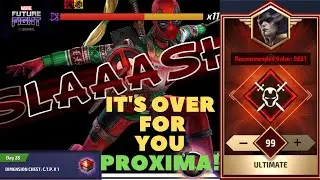 T3 Lady Deadpool (Holiday Party) Vs Proxima Stage 99!! WBU + Login CTP Chest! What did you find?-MFF