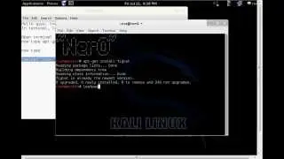 {Kali Linux} ~ Welcome Message
