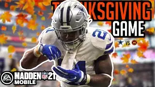 The Thanksgiving Day Game- Madden Mobile 21 Season Mode