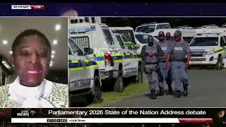 SONA Debate 2026 | Removing the firepower from gangs: Khumbudzo Ntshavheni weighs in