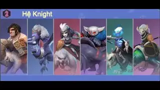 Auto Chess Mobile | Cay c&uacute; đội h&igrave;nh 6 Knight v&agrave; 4 Glacier thiếu đồ chỉ to&agrave;n top 3