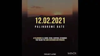 Palindrome Date. #shorts