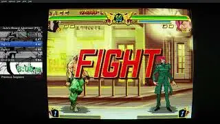 Jojo's Bizzare Adventure PS1 Arcade Mode Speedrun (8:23.17)