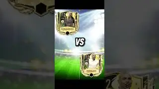112 OVR card Ronaldinho vs R9 #fifa #fifamobile #r9  #ronaldinho