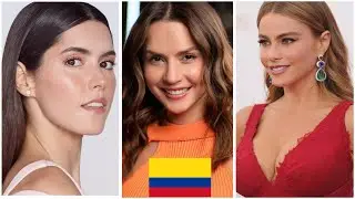 Las 10 Actrices y Modelos COLOMBIANAS  Mas BELLAS de COLOMBIA