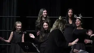 Northern Burlington County Regional Middle School Winter Chorus concert 2022