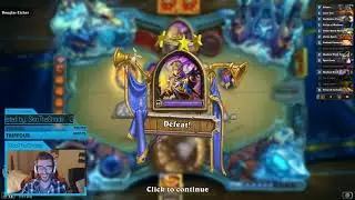 What A Way To Go Out, a 192/192 Priest of the Feast | HearthStone