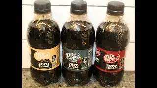 Dr. Pepper Zero Sugar: Cream Soda, Cherry & Original Review