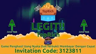 LEGIT!! TopRich - Real Make Money Games And Proven To Pay Fast | Areef Tech ᴴᴰ