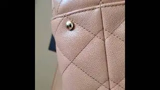 Chanel dark beige shopping tote 23P AS3818B10352NM366