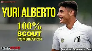 Yuri Alberto Scout Combination in PES 2019