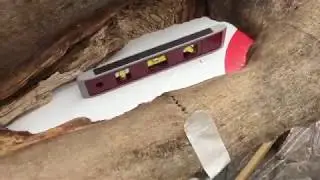 Half Log Coffee Table - The WoodMBA