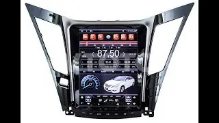 Штатная магнитола в стиле Tesla Hyundai Sonata YF (2011-2014) 8 Core Android KR-10405-T8
