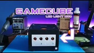 Ultimate Nintendo GameCube Pt1 LED LIGHT MOD For Controller Ports
