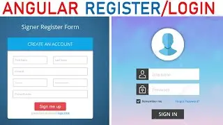 Part 1 -  Angular 8 Project Installation CRUD | Login Register  With PHP MySql |  Tutorials | 2019