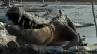 Ancient Earth: Dinosaurs of the Frozen Continent [2021] - Antarctic Crocodilian Screen Time