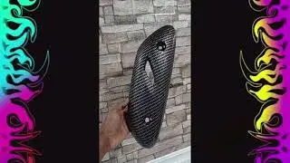 👉BELlNYA DlSlNl🔗 Paketan 3PCS Carbon Scoopy Prestige (Knalpot & Kipas), Motor Auto Makin Mewah Keren