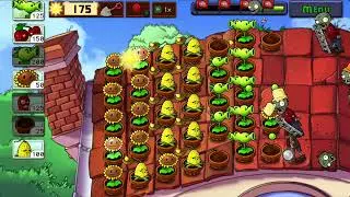 ADVENTURE2 ROOF Level 4💥PLANTS VS ZOMBIES💥#gaming #plantsvszombies 