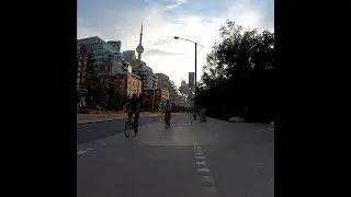 Cycling over 150km from Toronto to Lake Simcoe - Lake-to-Lake Trail HyperLapse Capture