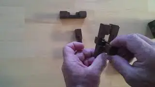 6 piece burr wooden puzzle