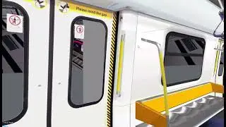 Openbve 東涌綫Q-train 香港 - 青衣