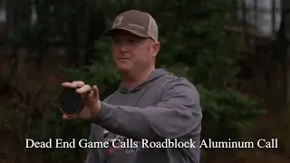 Dead End Game Calls Roadblock Aluminum Turkey Call