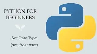 #8 Python for Beginners: Set and Frozenset Data Type