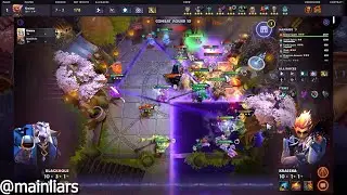 Alliance : 6 Warrior - 3 Spirit - 3 Swordsman - 3 Assassin / Dota Underlords : Knockout Ranked