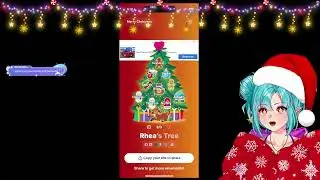 Reading messages from the Christmas tree! - Just Chatting