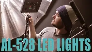 Aputure AL-528 review - Compact 500 LED light panels