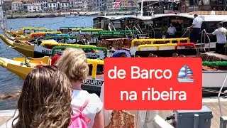 Passeio de barco no porto / Rio douro, Ribeira