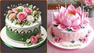 Buttercream Flower Cake Decorating Ideas 🍰 party 🎉 were And New design