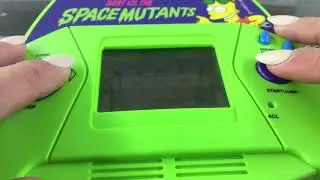 Retro Games & Toys of LI// Simpsons Bart Vs Space Mutants Hand Held Acclaim 1991
