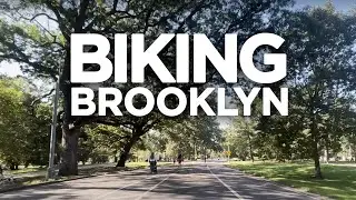 Bike Tour 4K NYC - Prospect Park Brooklyn - Prospect Heights, Crown Heights, Bike Loop, Cycling