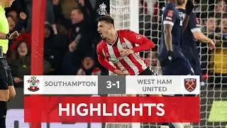 Perraud Wonder Goal Sends Saints Through | Southampton 3-1 West Ham | Emirates FA Cup 21-22